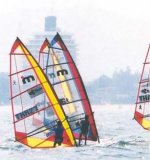 La flotta giovanile del windsurf su RAI TRE